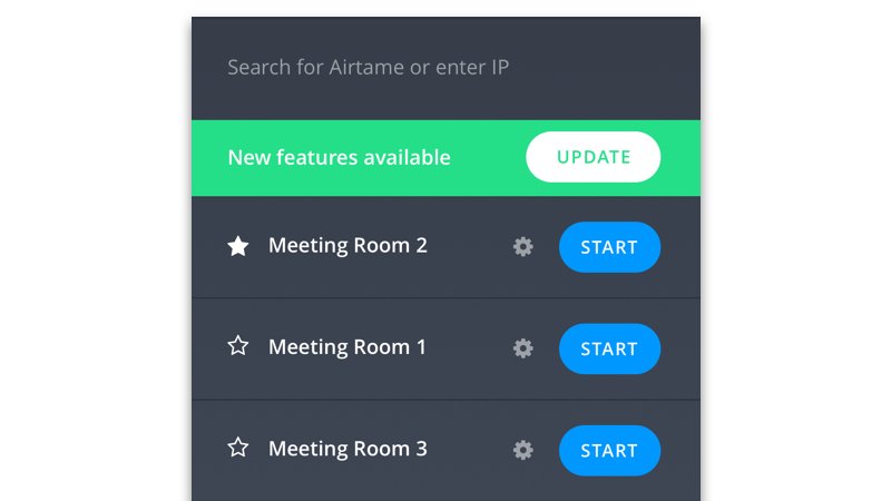 airtame update your app 1 2