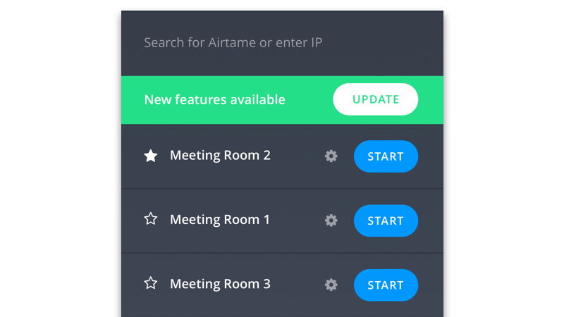 airtame update your app 1 2