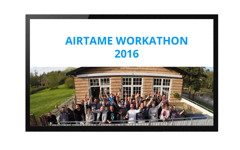 A moving image about Airtame Workathon