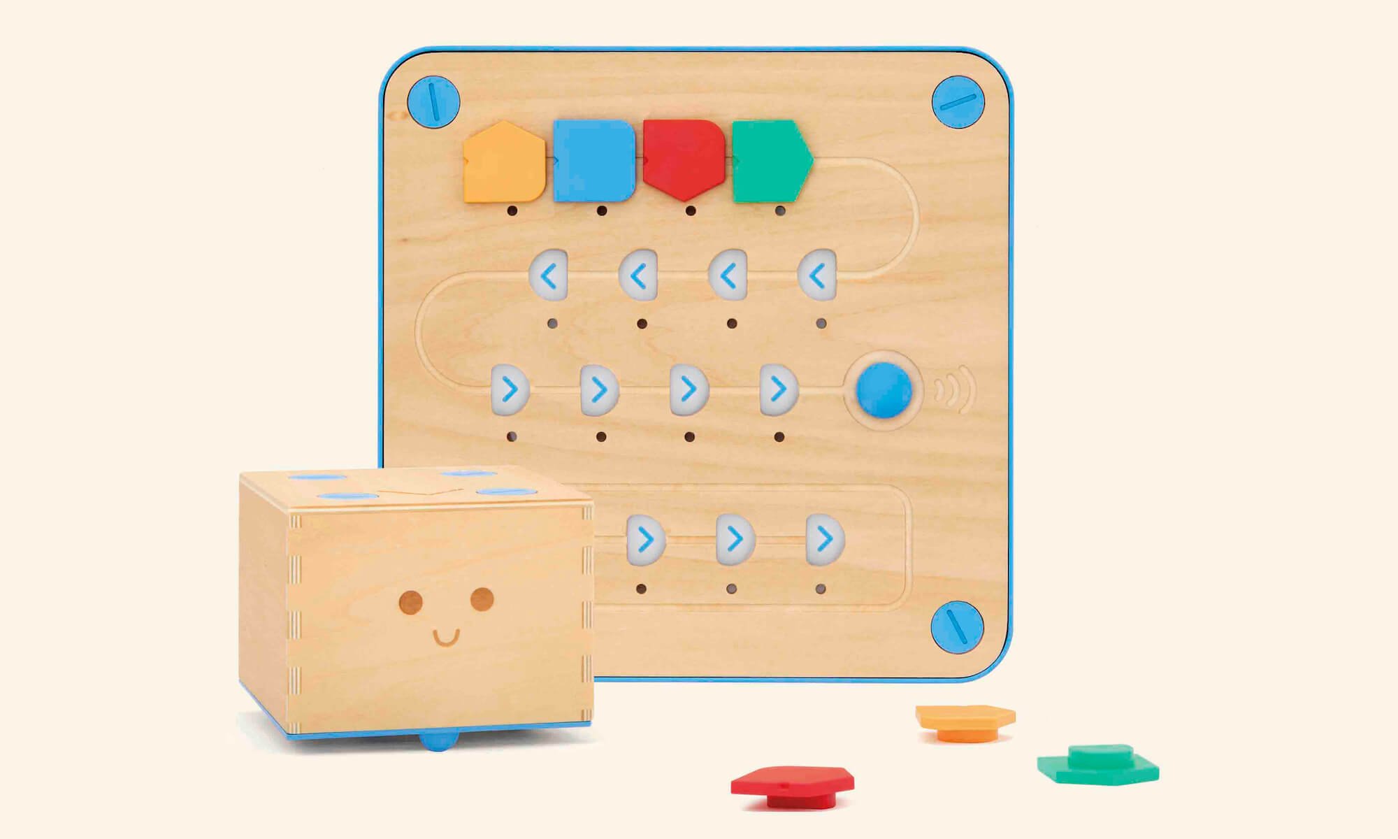 A render of the Cubetto from edtech company Primo Toys