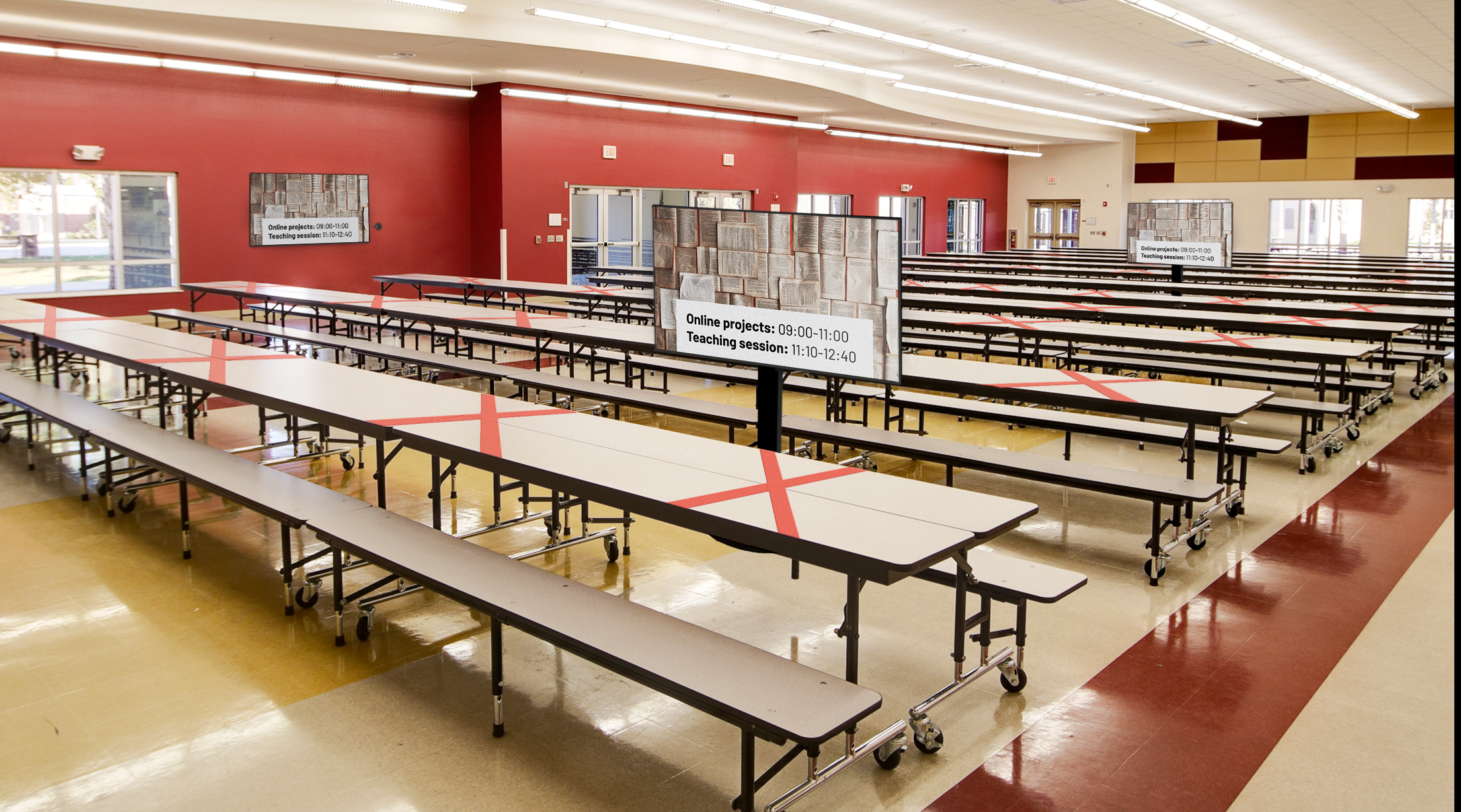 Repurposed cafeteria
