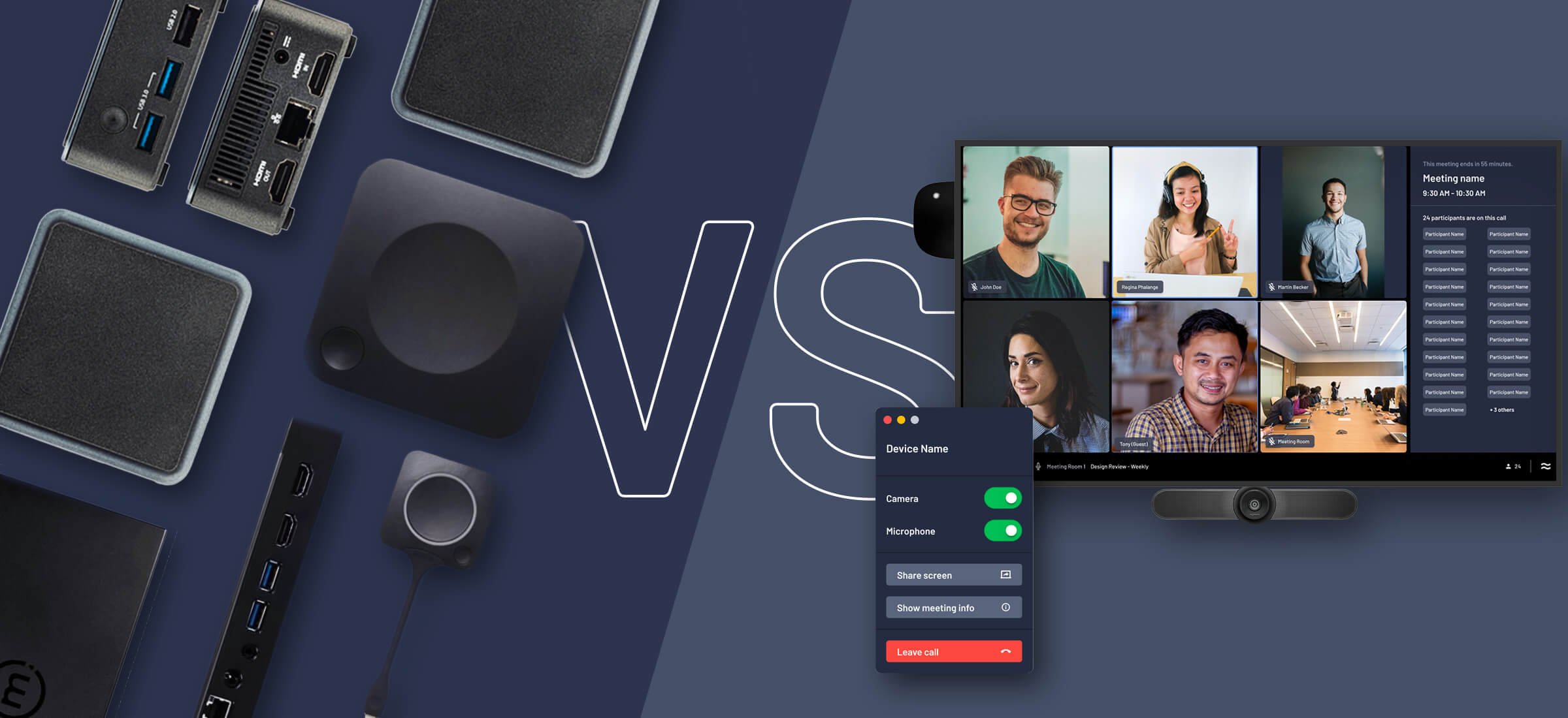 Wireless Conferencing vs. Airtame Conferencing