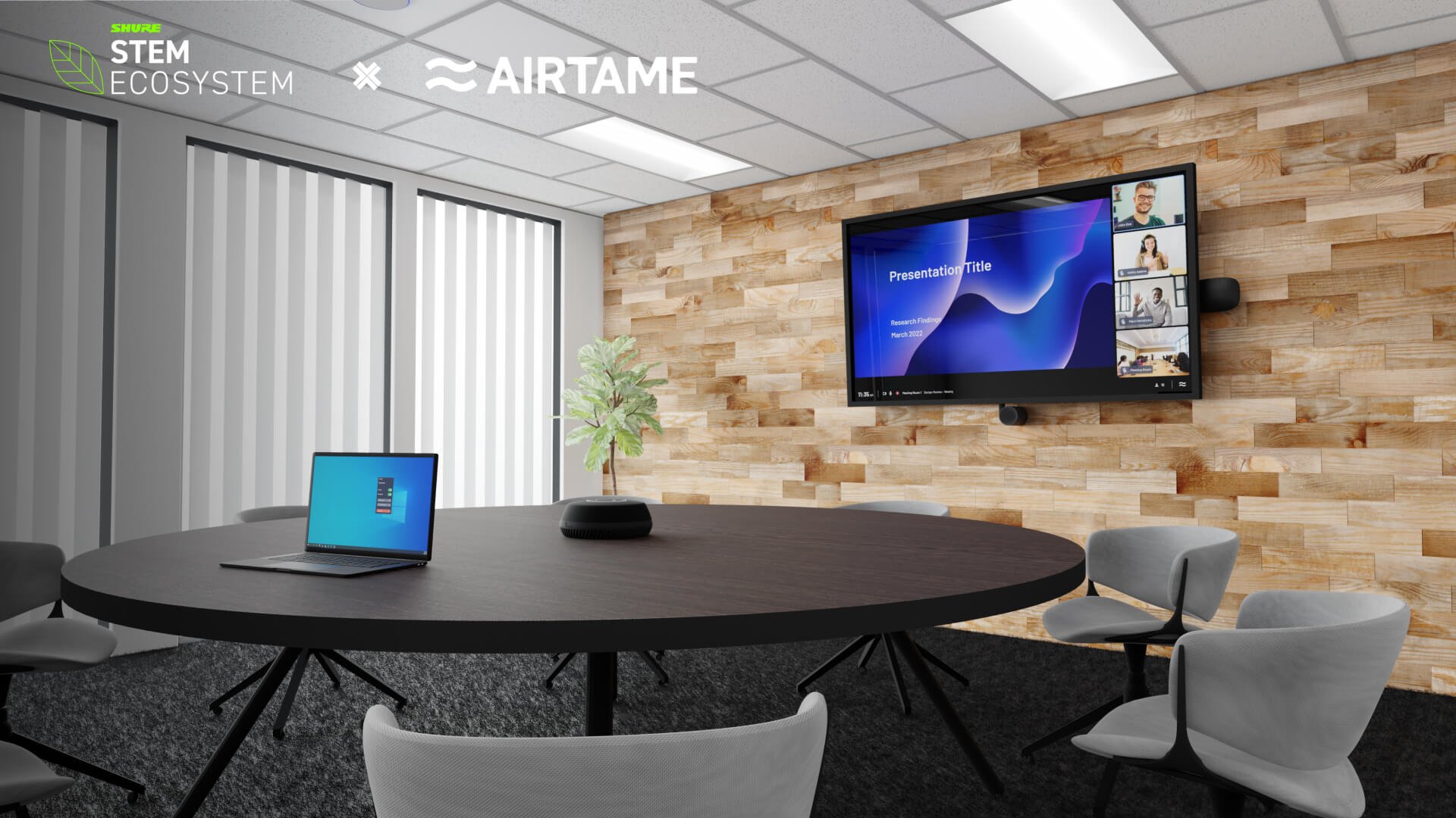 Airtame and Shure Announce Partnership at InfoComm 2023
