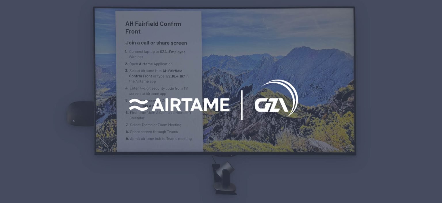 Airtame GZA PR Website