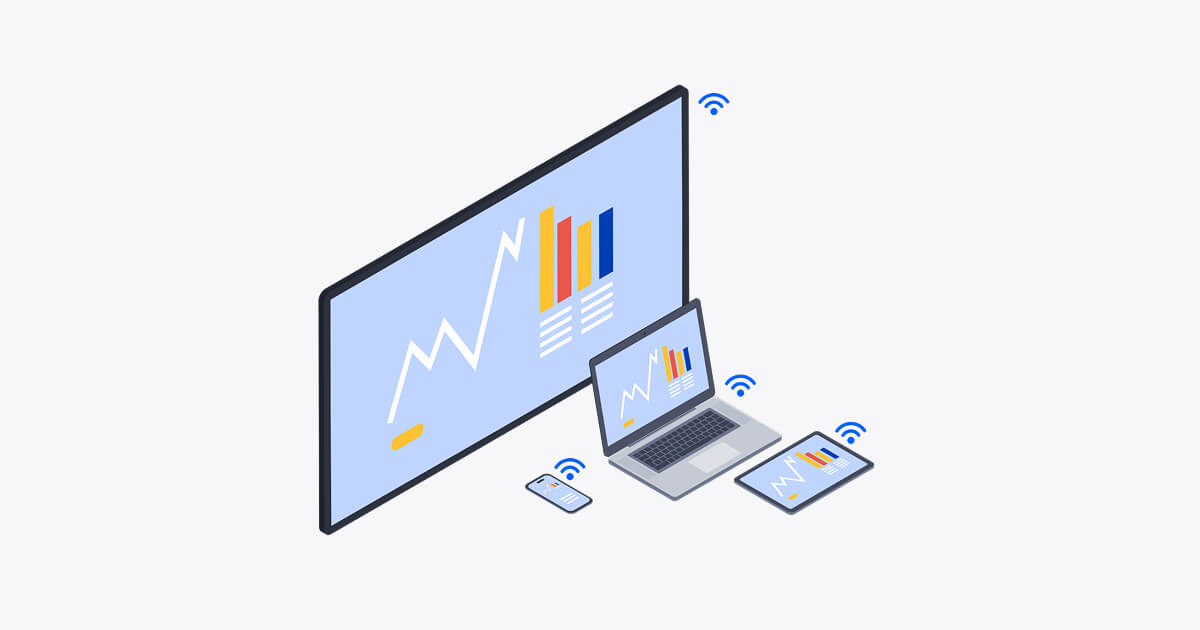 Illustration of Wifi Setup For Small Business